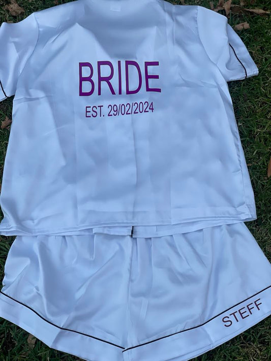 Bridal Pyjamas