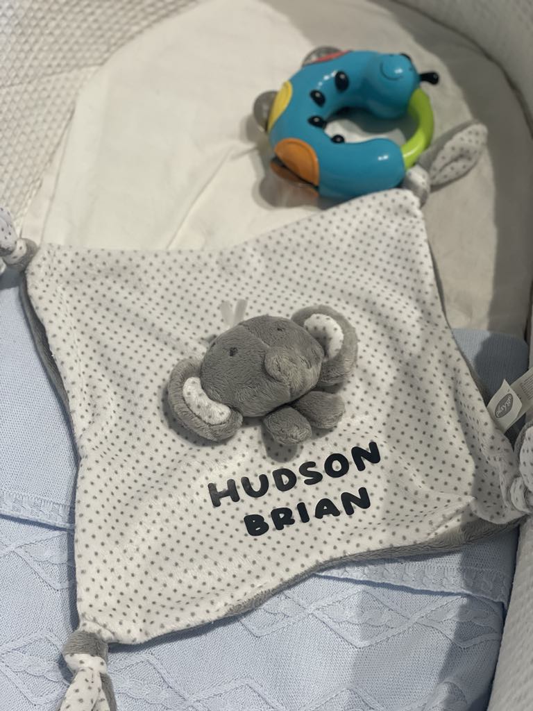 Baby comforter.