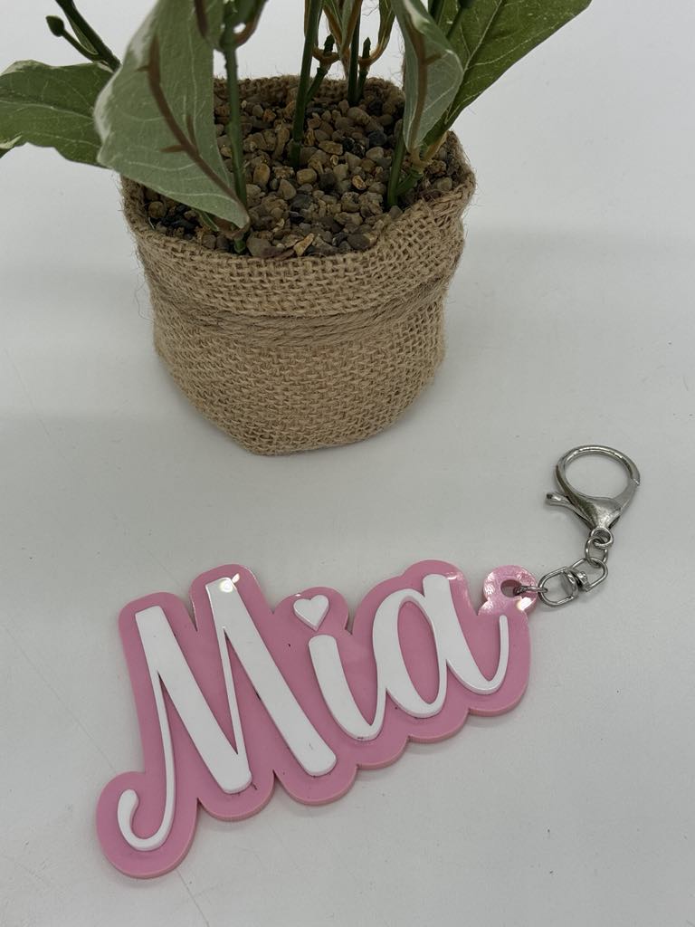 Double Layered KeyChains