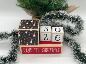 Christmas Countdown Blocks