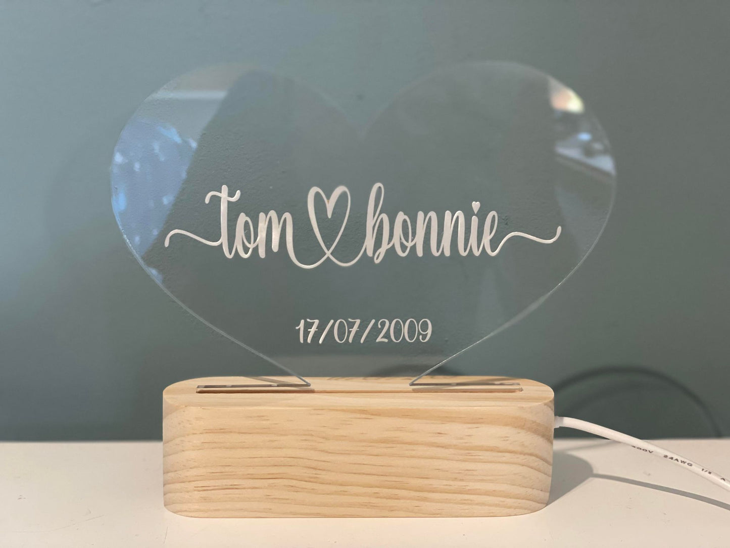 Valentine's Day Night Lights