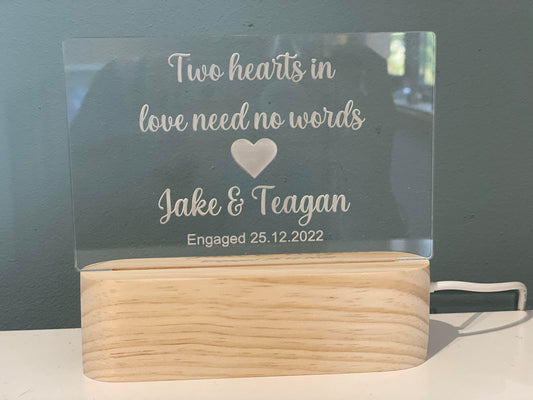 Valentine's Day Night Lights