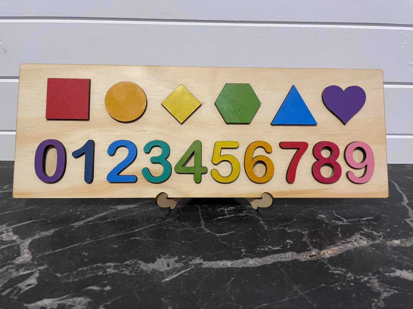 Numbers and Shapes Puzzle